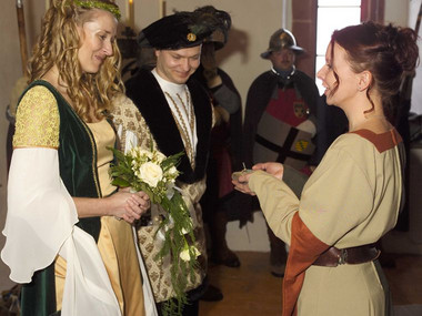 Mittelaltertrauung auf Burg Mildenstein