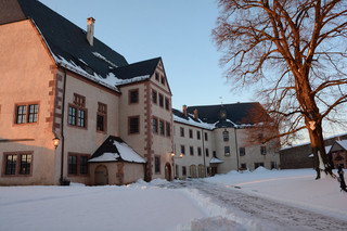 Blick zum Pagenhaus, Hinterschloss, Foto Günter Spiegel