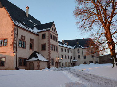 Winter auf Burg Mildenstein, Foto G.Spiegel